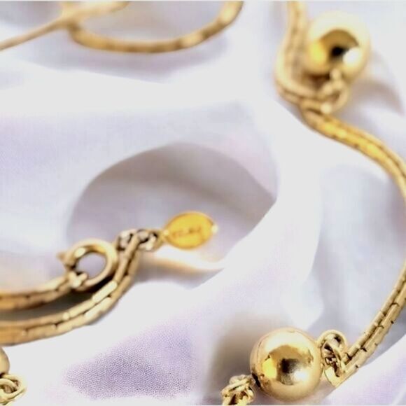 AVON NECKLACE Chain Delicate BALL GOLD-TONE 17.5" VINTAGE 1977 - Picture 10 of 12
